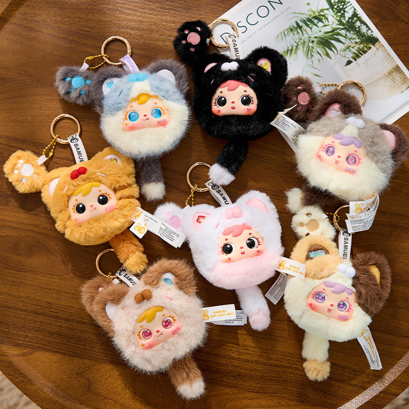 Ref. 5037: Llaveros Huellitas de Gatito